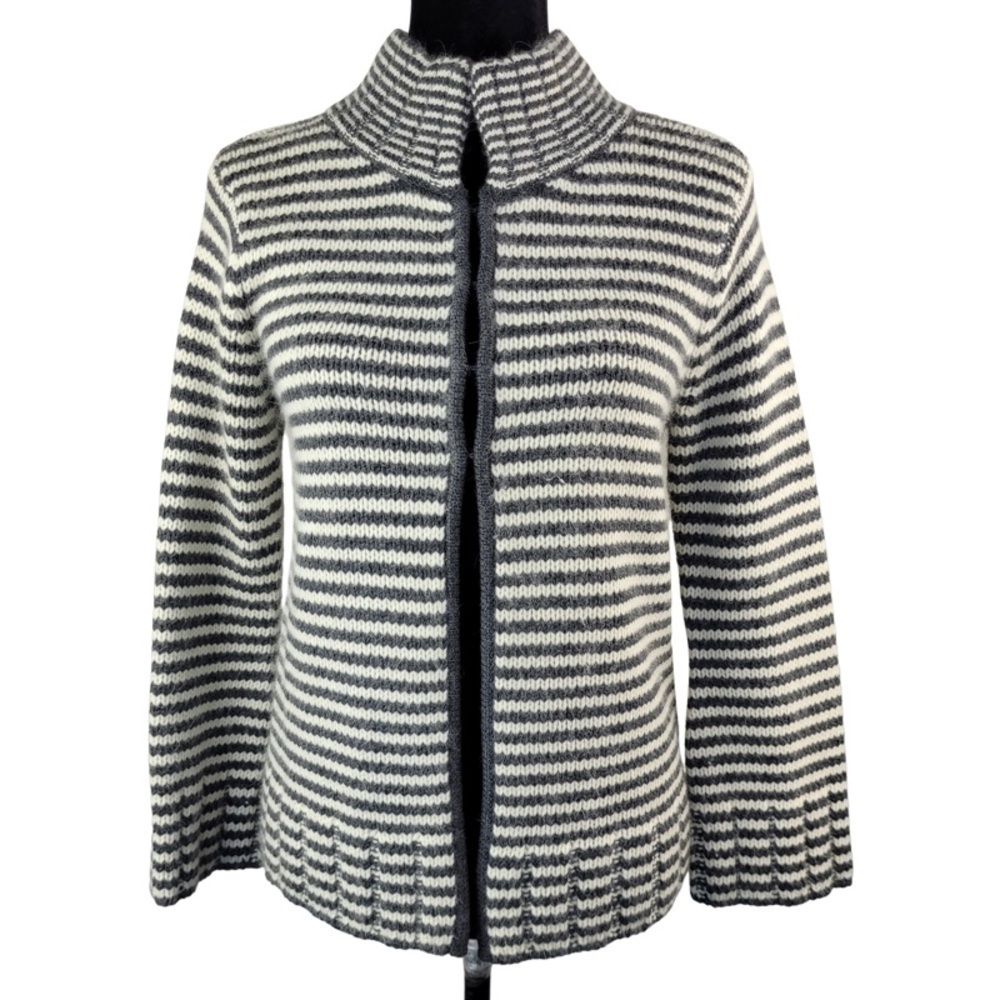 ✅ Talbots merino wool lamb wool blend knitted cardigan sweater size S